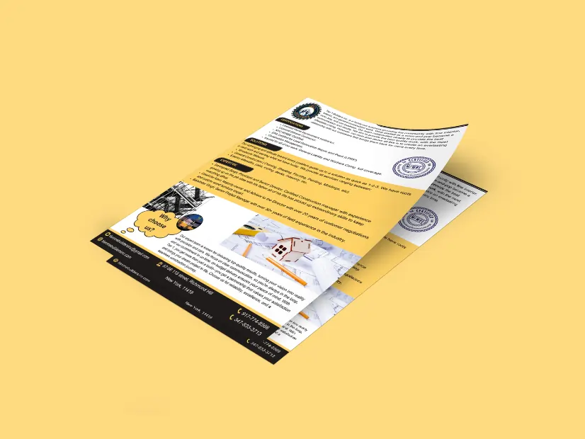 Capability Statement Design Sample