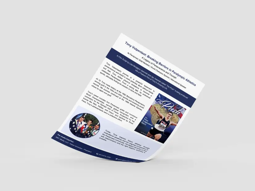 Sell Sheet Design image in mockup